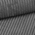 Designer Polsterbett Nuveo in Cord mit Stauraum