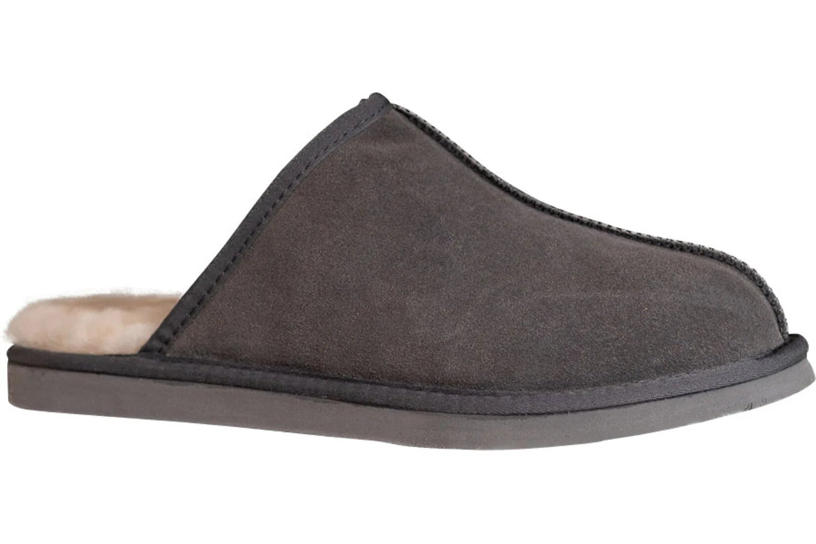 Sheepskin Slippers Soren – Genuine Sheepskin in Gray