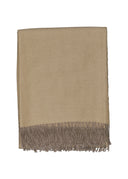 Light Alpaca Bedspread Elora - Pure Alpaca Wool in Sand - 175x135 cm