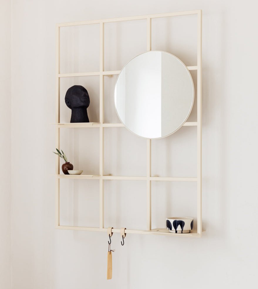 Étagère murale Rivo – Étagère métallique flexible avec système à emboîtement