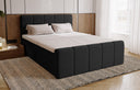 Boxspringbett Celeste Samt mat Stauraum