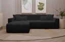 Designer corner sofa Loft in velvet