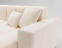 Designer corner sofa Loft in velvet