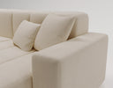 Designer corner sofa Loft in velvet