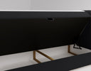 Boxspringbett Celeste Samt mat Stauraum