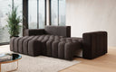 Canapé d’angle design Tirina avec fonction couchage