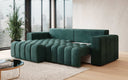Canapé d’angle design Tirina avec fonction couchage