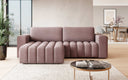 Canapé d’angle design Tirina avec fonction couchage