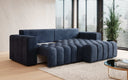 Canapé d’angle design Tirina avec fonction couchage