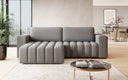 Canapé d’angle design Tirina avec fonction couchage