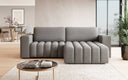 Canapé d’angle design Tirina avec fonction couchage