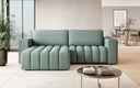 Canapé d’angle design Tirina avec fonction couchage