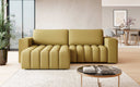 Canapé d’angle design Tirina avec fonction couchage