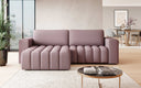 Canapé d’angle design Tirina avec fonction couchage