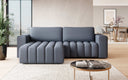 Canapé d’angle design Tirina avec fonction couchage