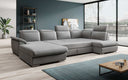 Designer Sofa Emiliano with Sleeping and Folding Function