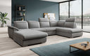 Designer Sofa Emiliano with Sleeping and Folding Function