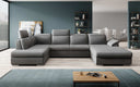 Designer Sofa Emiliano with Sleeping and Folding Function