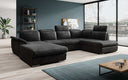 Designer Sofa Emiliano with Sleeping and Folding Function