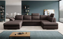 Designer Sofa Emiliano with Sleeping and Folding Function