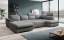 Designer Sofa Emiliano with Sleeping and Folding Function