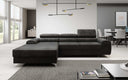 Designer-Ecksofa Melinda mat Schlof- a Klappfunktioun