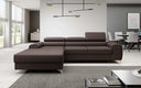 Designer-Ecksofa Melinda mat Schlof- a Klappfunktioun