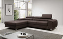 Designer-Ecksofa Melinda mat Schlof- a Klappfunktioun