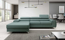 Designer-Ecksofa Melinda mat Schlof- a Klappfunktioun