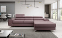 Designer-Ecksofa Melinda mat Schlof- a Klappfunktioun