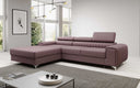 Designer-Ecksofa Melinda mat Schlof- a Klappfunktioun