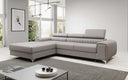 Designer-Ecksofa Melinda mat Schlof- a Klappfunktioun