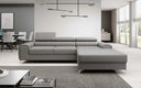 Designer-Ecksofa Melinda mat Schlof- a Klappfunktioun