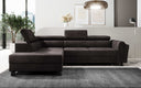 Designer Ecksofa Kira mit Schlaf- und Klappfunktion