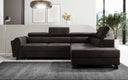 Designer Ecksofa Kira mit Schlaf- und Klappfunktion