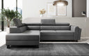 Designer Ecksofa Kira mit Schlaf- und Klappfunktion