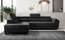 Designer Ecksofa Kira mit Schlaf- und Klappfunktion
