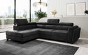 Designer Ecksofa Kira mit Schlaf- und Klappfunktion