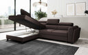 Designer Ecksofa Kira mit Schlaf- und Klappfunktion