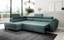 Designer Ecksofa Kira mit Schlaf- und Klappfunktion