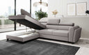 Designer Ecksofa Kira mit Schlaf- und Klappfunktion