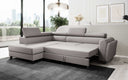 Designer Ecksofa Kira mit Schlaf- und Klappfunktion