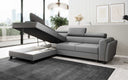 Designer Ecksofa Kira mit Schlaf- und Klappfunktion