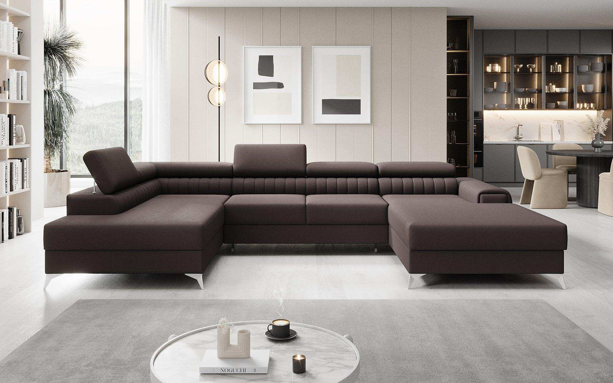 Designer Sofa Collina mit Schlaf- und Klappfunktion