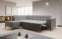 Designer Ecksofa Lania mit Schlaffunktion
