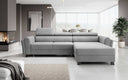 Canapé d’angle design Massimo avec fonction couchage et fonction rabattable