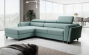 Canapé d’angle design Massimo avec fonction couchage et fonction rabattable