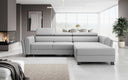 Canapé d’angle design Massimo avec fonction couchage et fonction rabattable