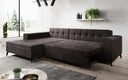 Designer corner sofa Frida with sleeping function