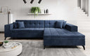 Designer corner sofa Frida with sleeping function